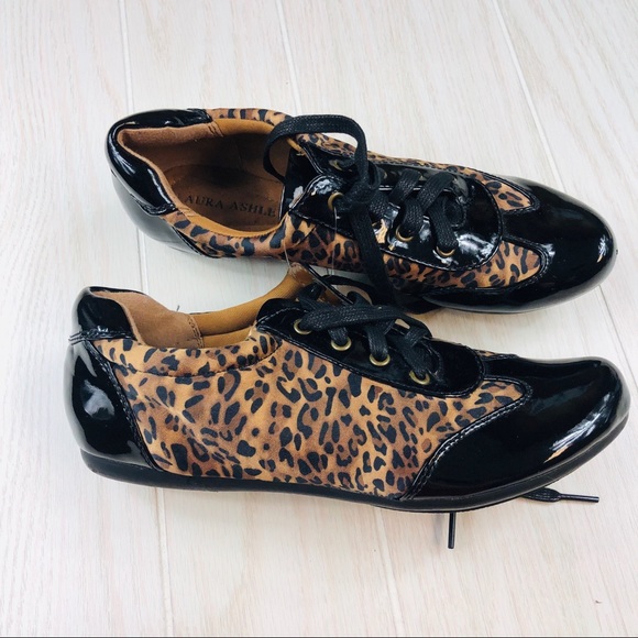 Laura Ashley Shoes - 🚨HP!! leopard print Laura Ashley shoes NWOT